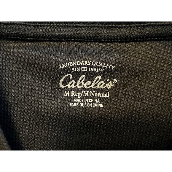 Cabela's Long Sleeve Layering Top Women’s Medium Solid Black Purple Crew Neck - Picture 6 of 10